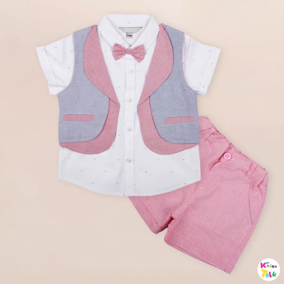 Boys Jacket T Shirt Half Pant Set, Size: 26 at Rs 200/set in Kolkata | ID:  2853004582412