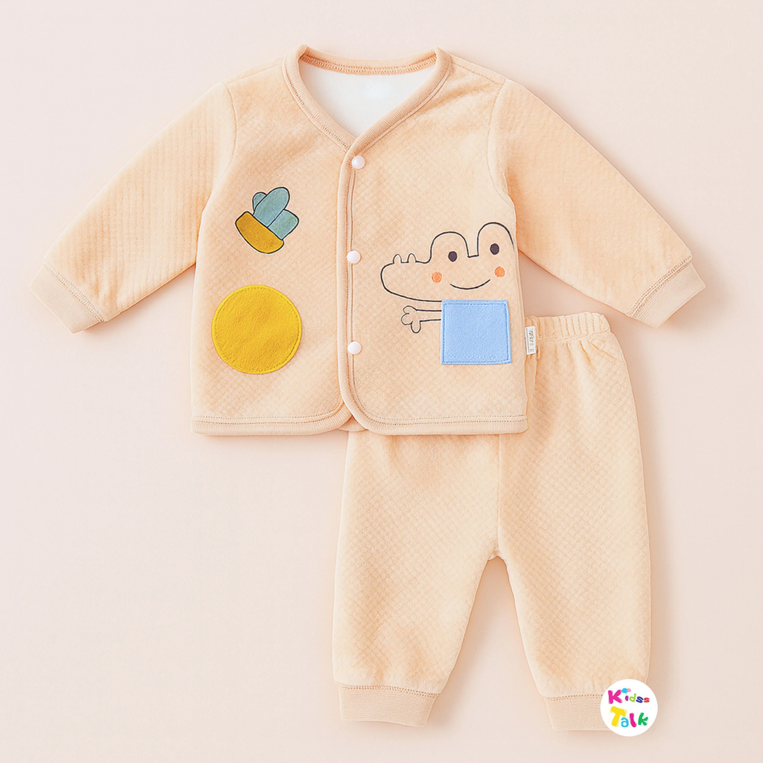 Polyfill Full Sleeve 5 Pcs Windcheater Set - Orange