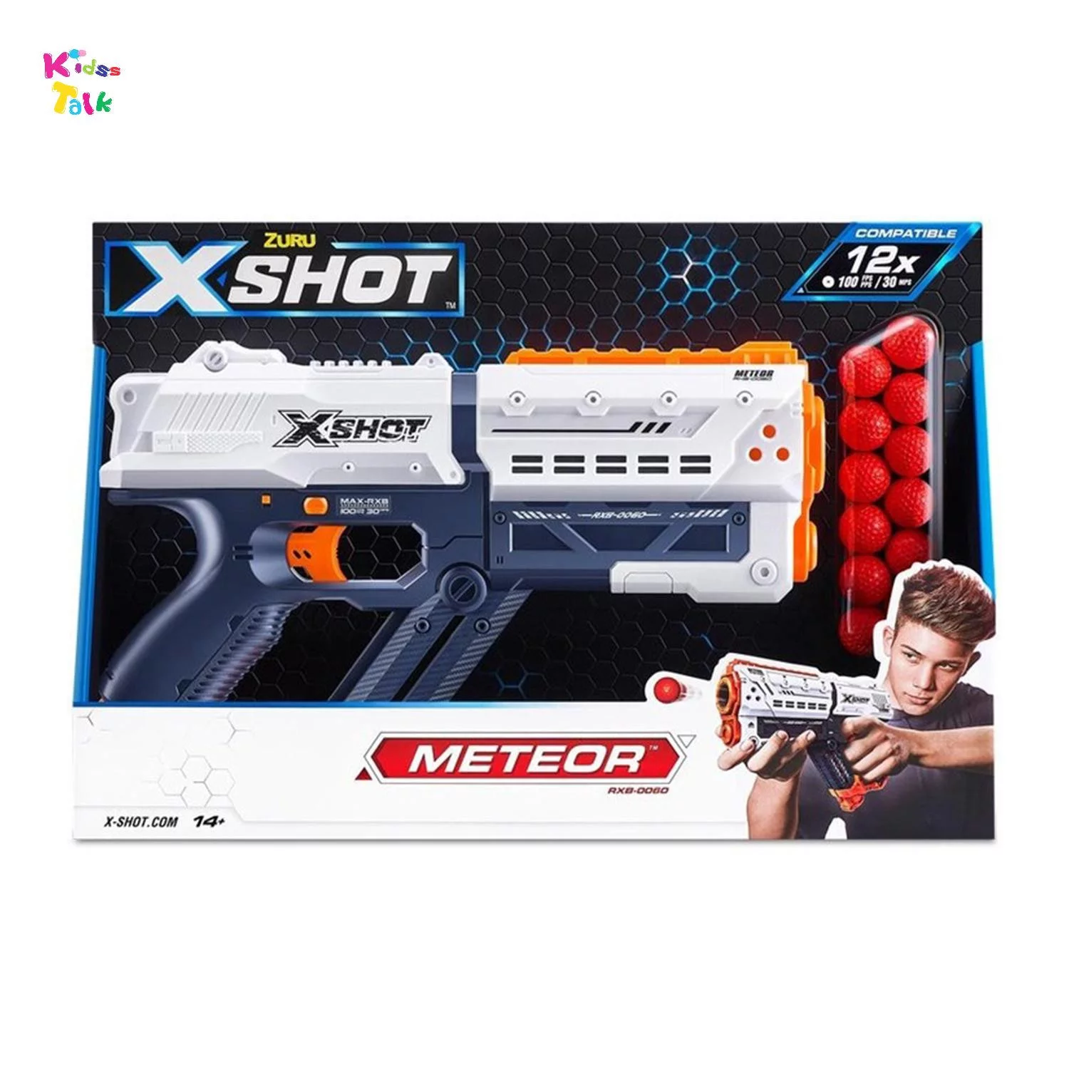 Rowan Xshot Chaos Meteor Gun 12 Darts