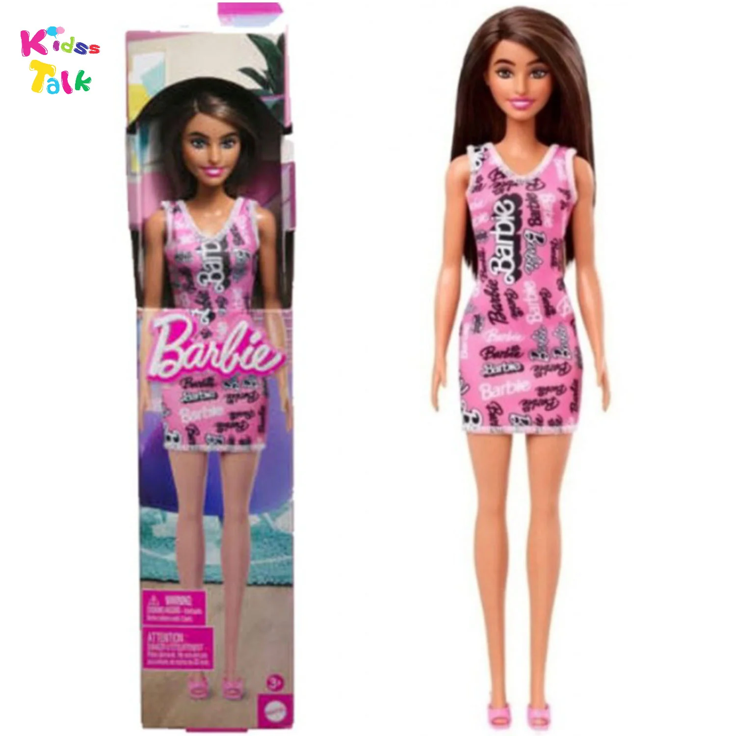 Barbie Brown Hair Doll