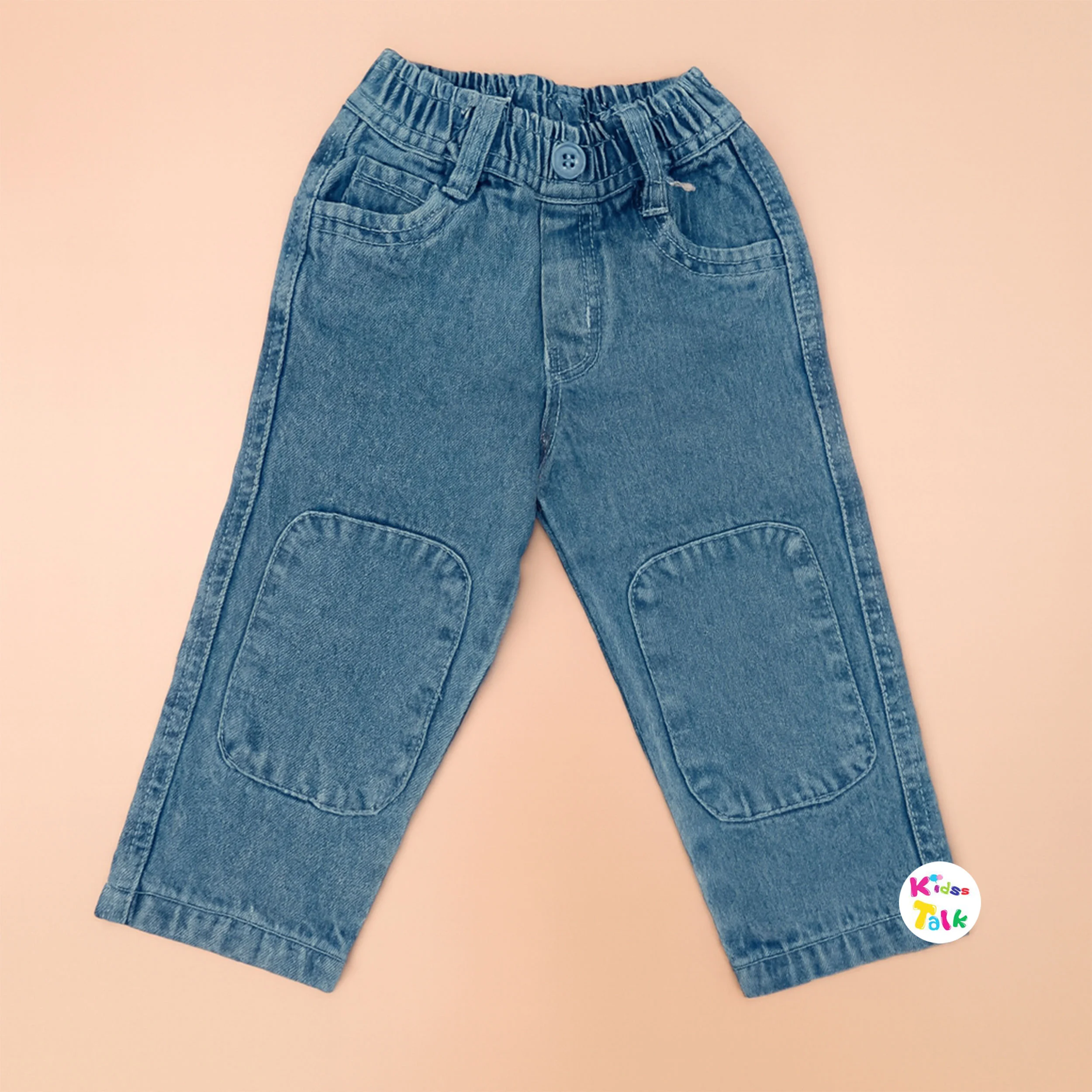 Denim Full Length Pant - Ice Blue