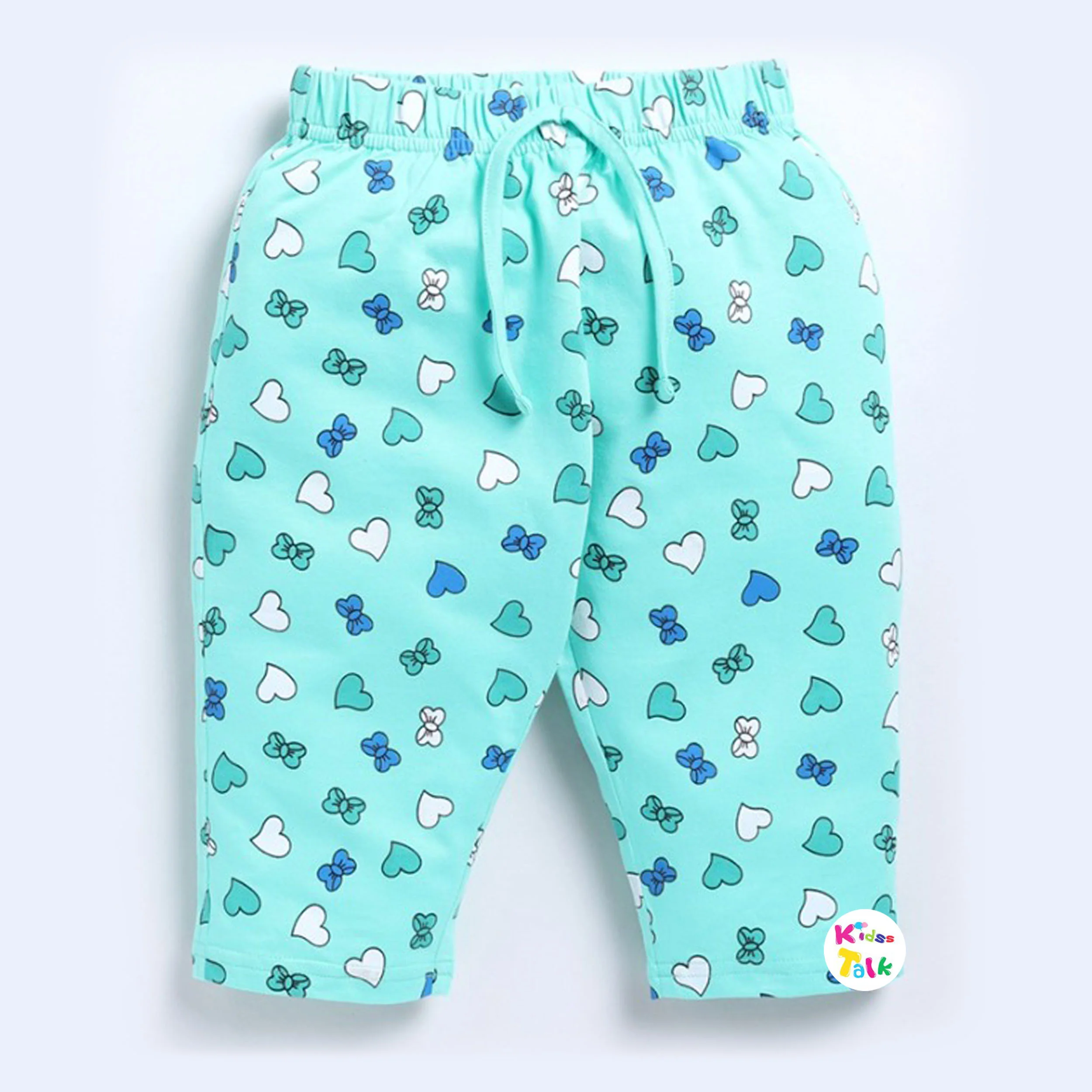 Cute Printed Capri - Green