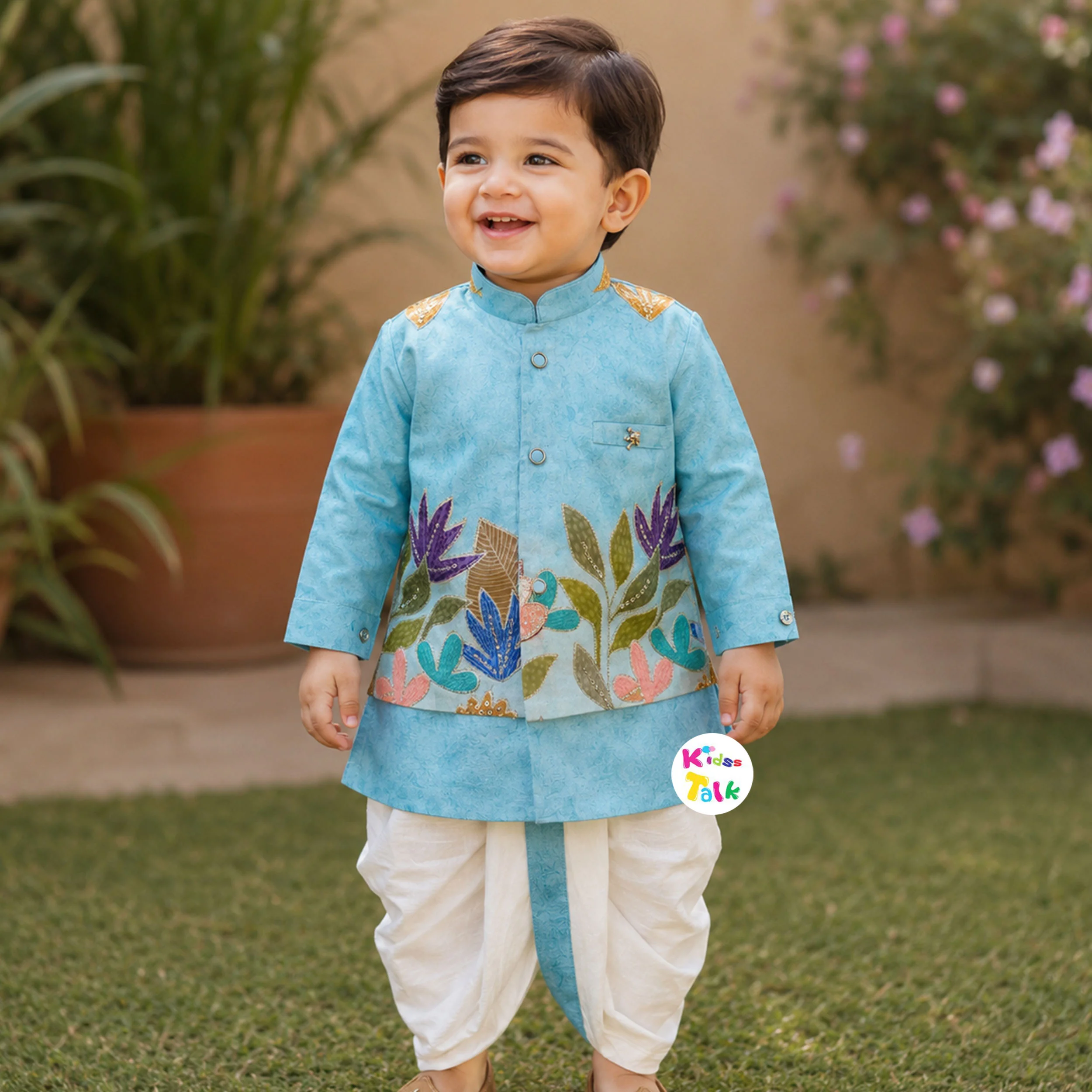 Royal Full Sleeve 3 Pcs Set - Multicolour