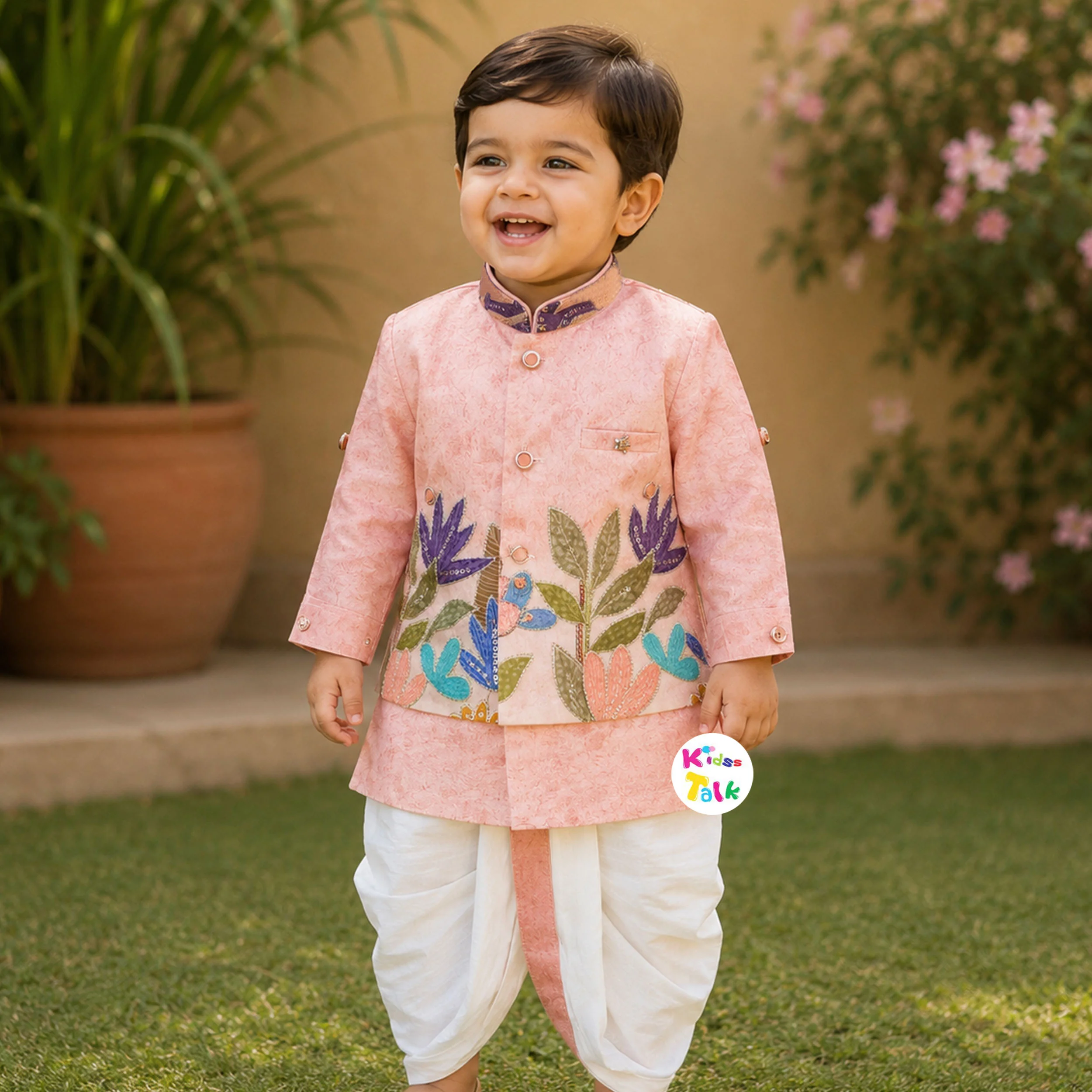 Royal Full Sleeve 3 Pcs Set - Multicolour