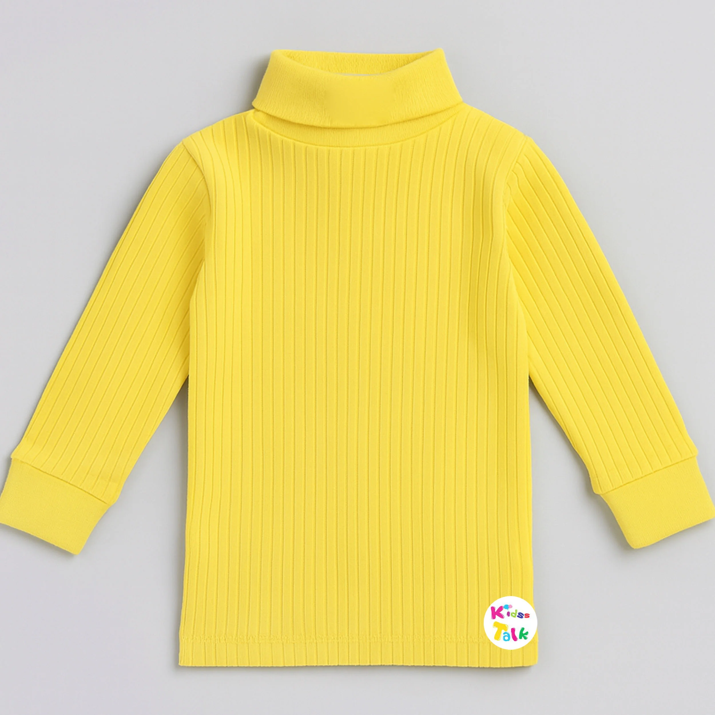 Cotton Knitted Full Sleeve T-shirt - Mustrad