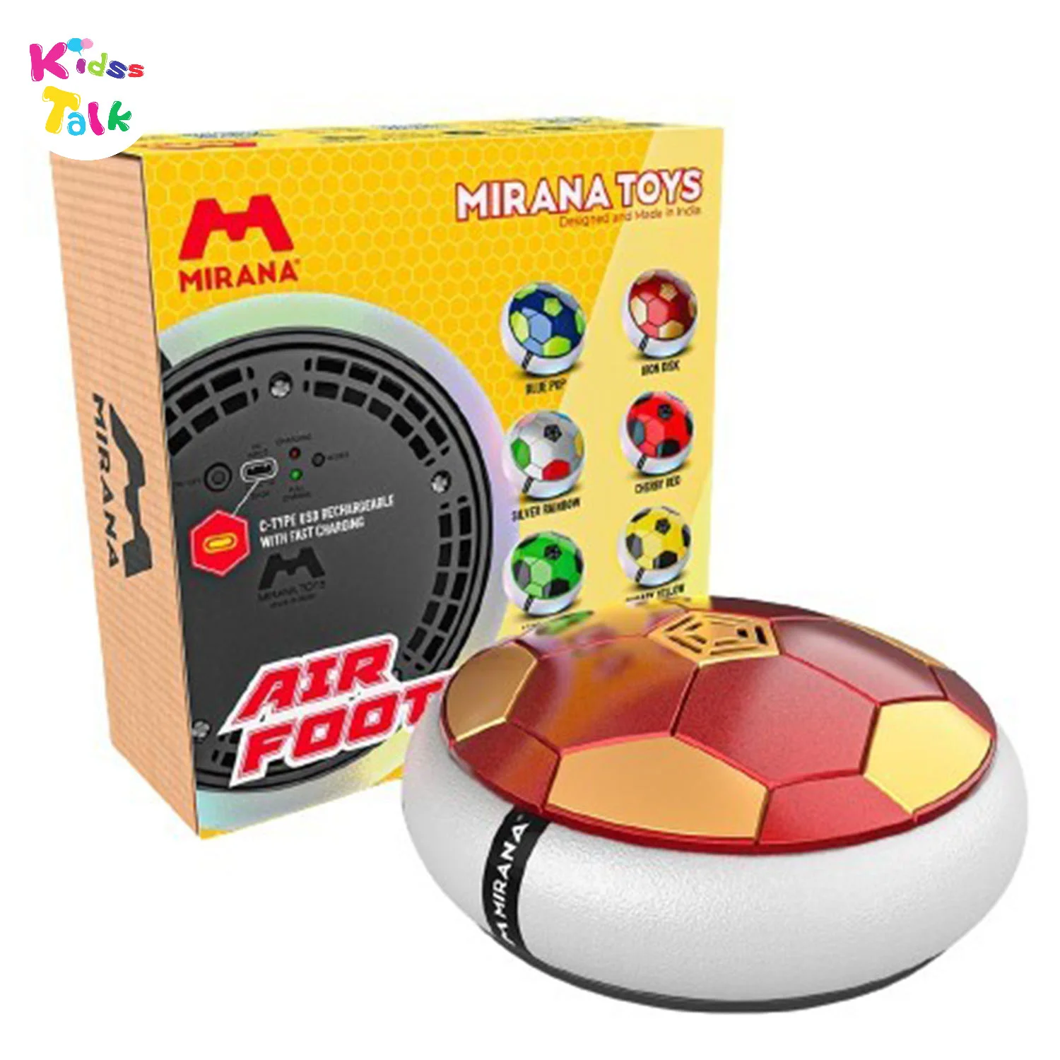 Air Football Pro Red-golden