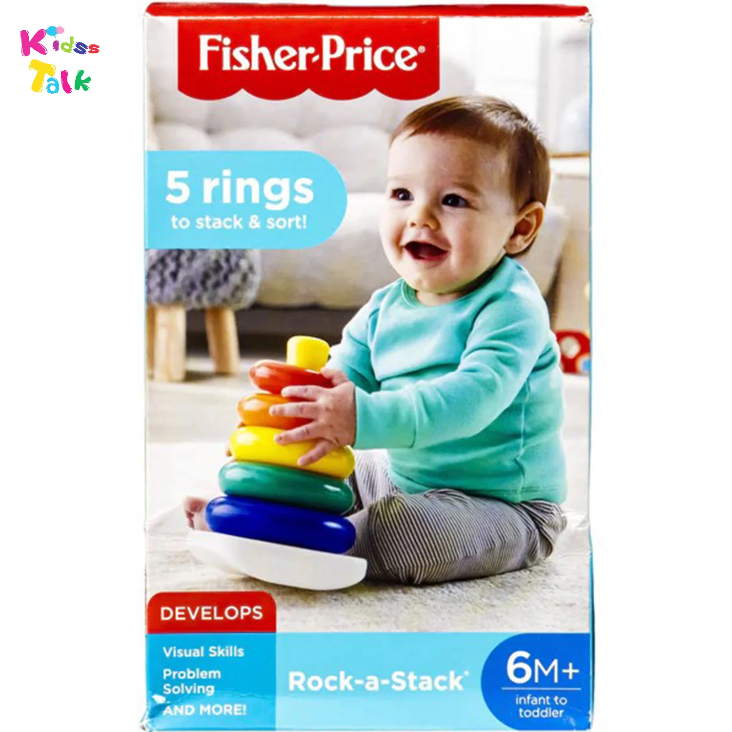 Fisher Price Rock-a-stack 5 Rings