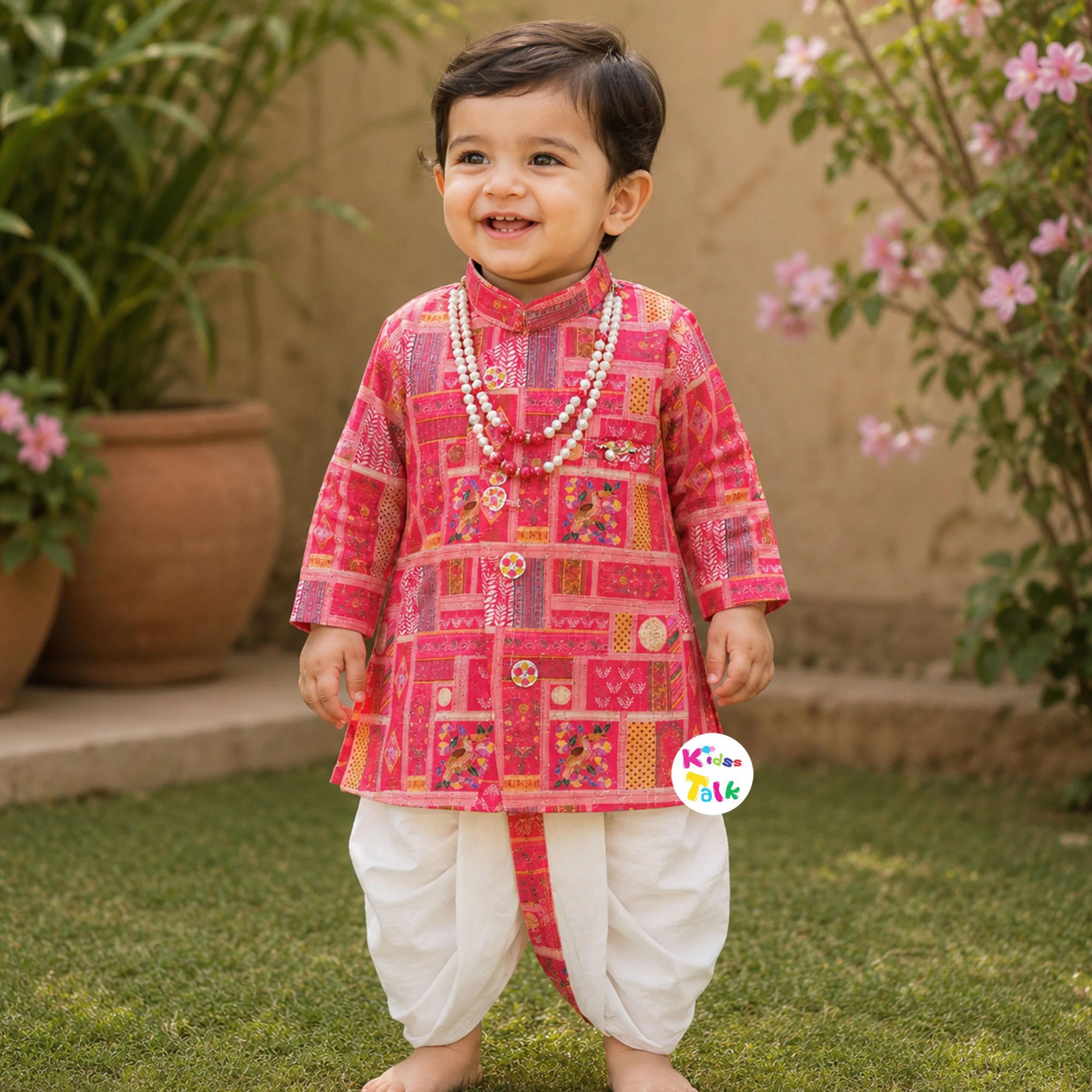 Royal Full Sleeve 3 Pcs Set - Multicolour