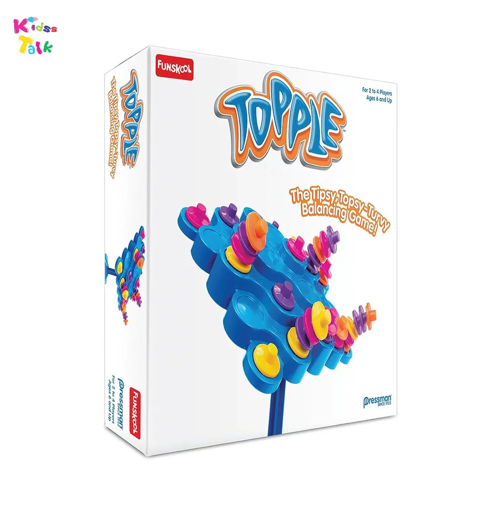 Topple - Exciting Strategy Board Game For Family Fun And Entertainment