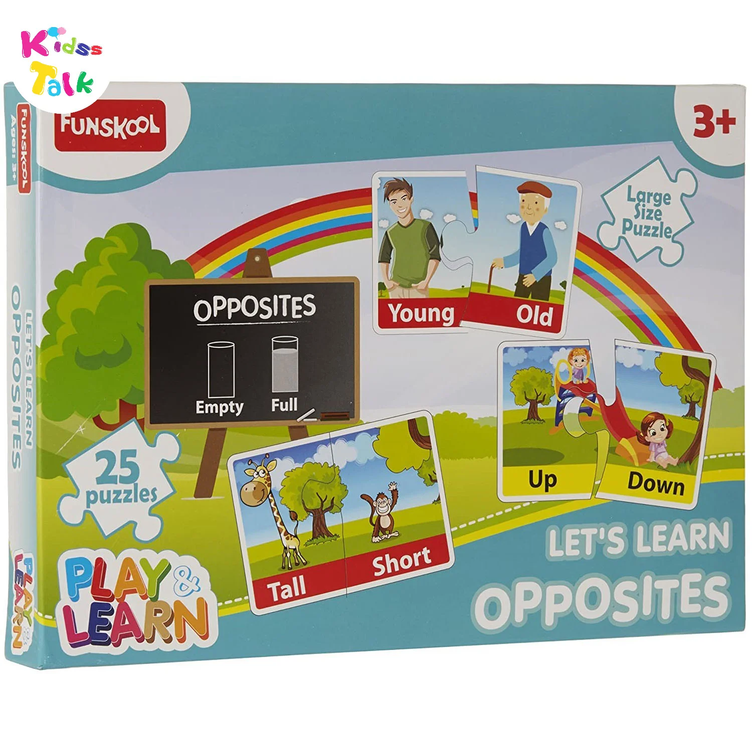 Funskool Lets Learn Opposites 25pcs