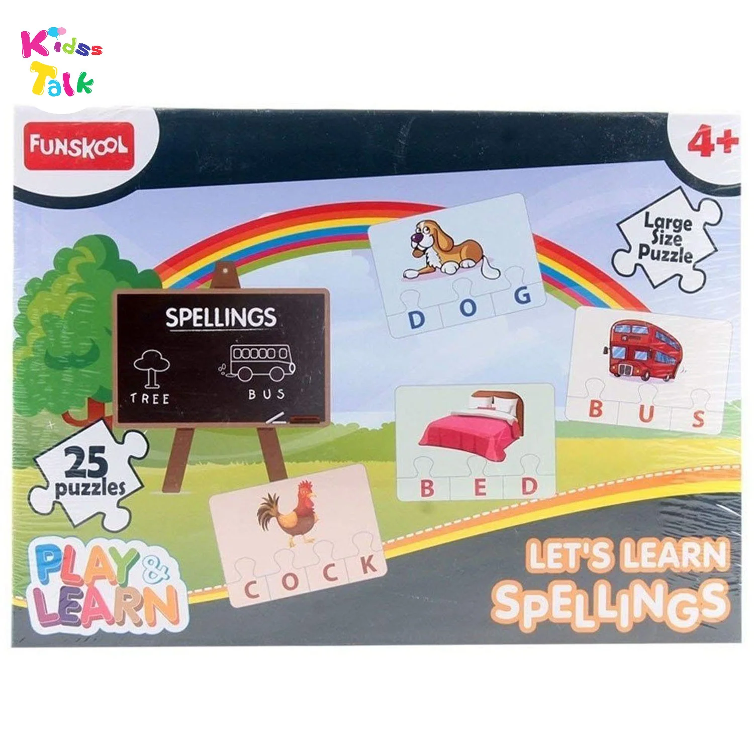 Funskool Lets Learn Spelling 25pcs