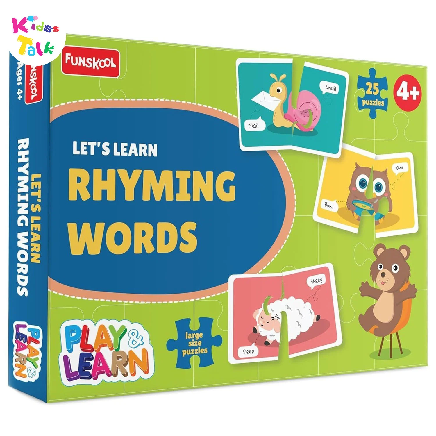 Funskool Lets Learn Rhyming Words 25pcs