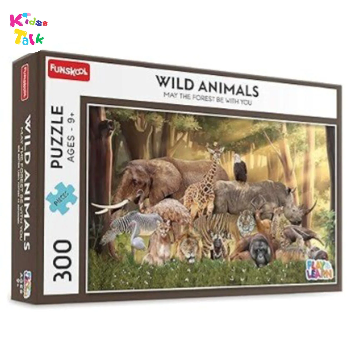 Funskool Wild Animals 300pcs Puzzle