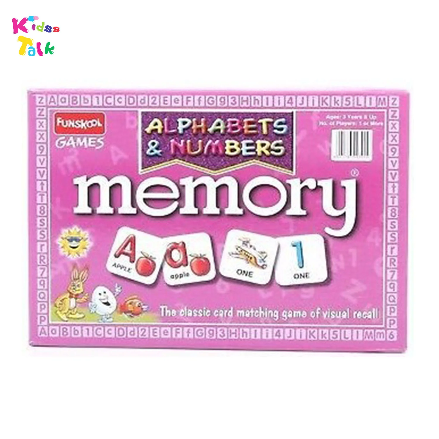 Funskool Memory Alphabets N Numbers