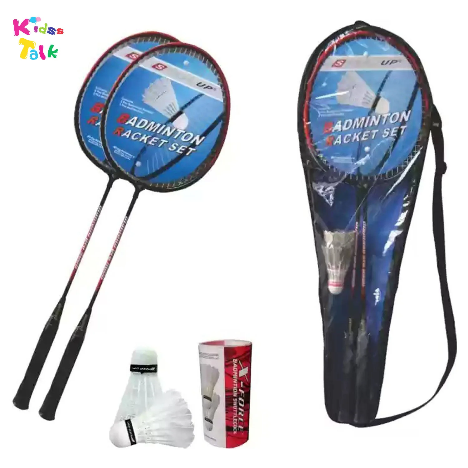 Speed Up Flick Badminton Racket Set