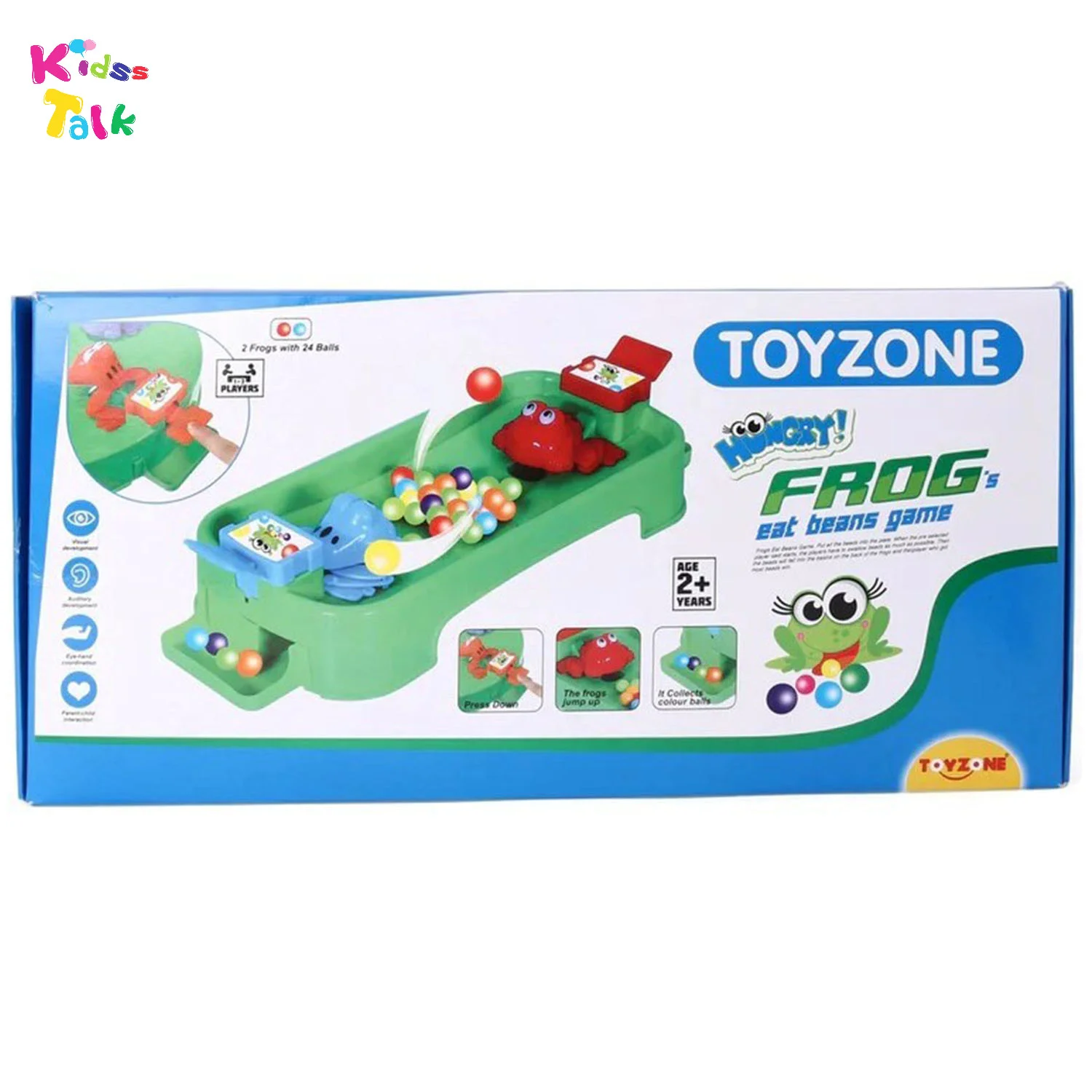 Toyzone Hungry Frog Eat Beans Game
