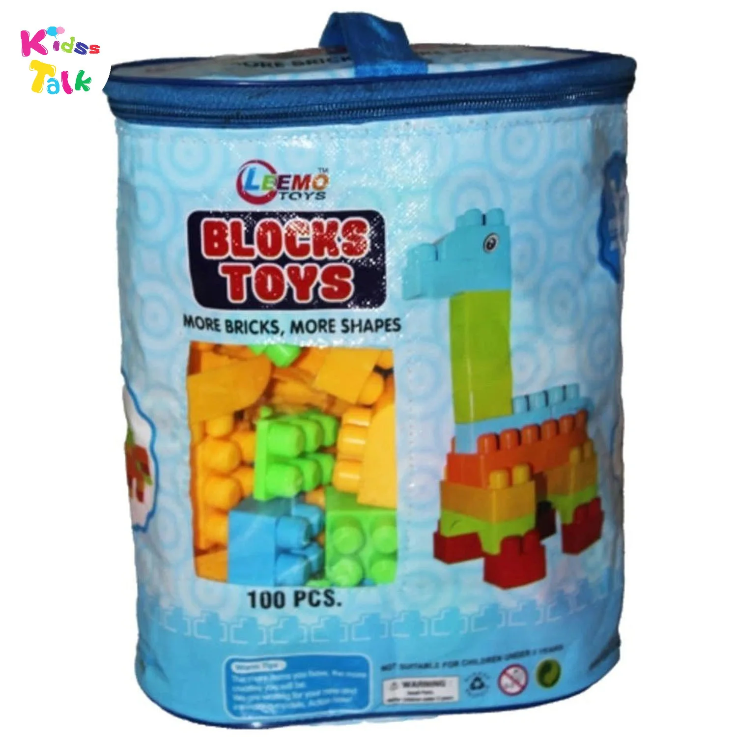 Leemo 100 Pcs Blocks Toys