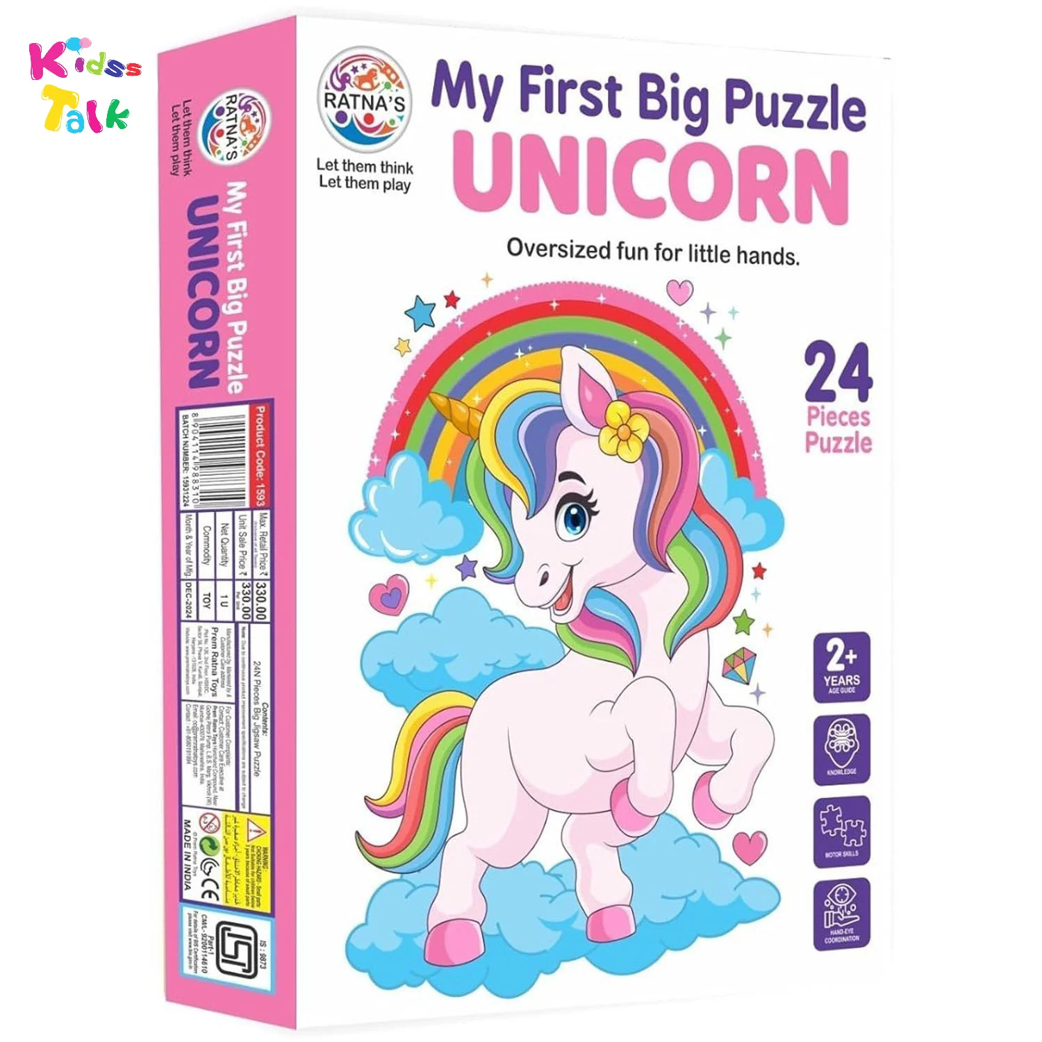 Ratnas My First Big Puzzle Unicorn