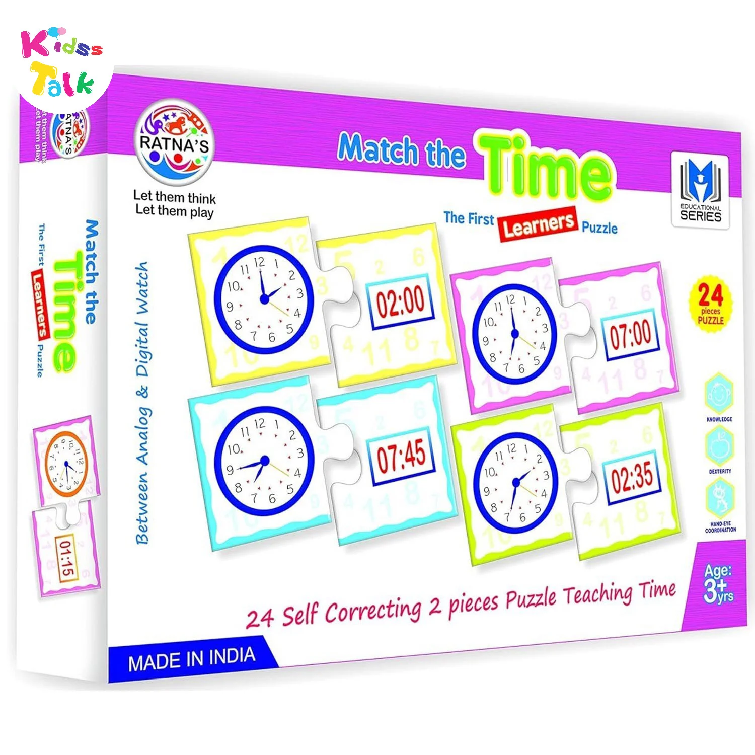 Ratnas Match The Time Puzzle