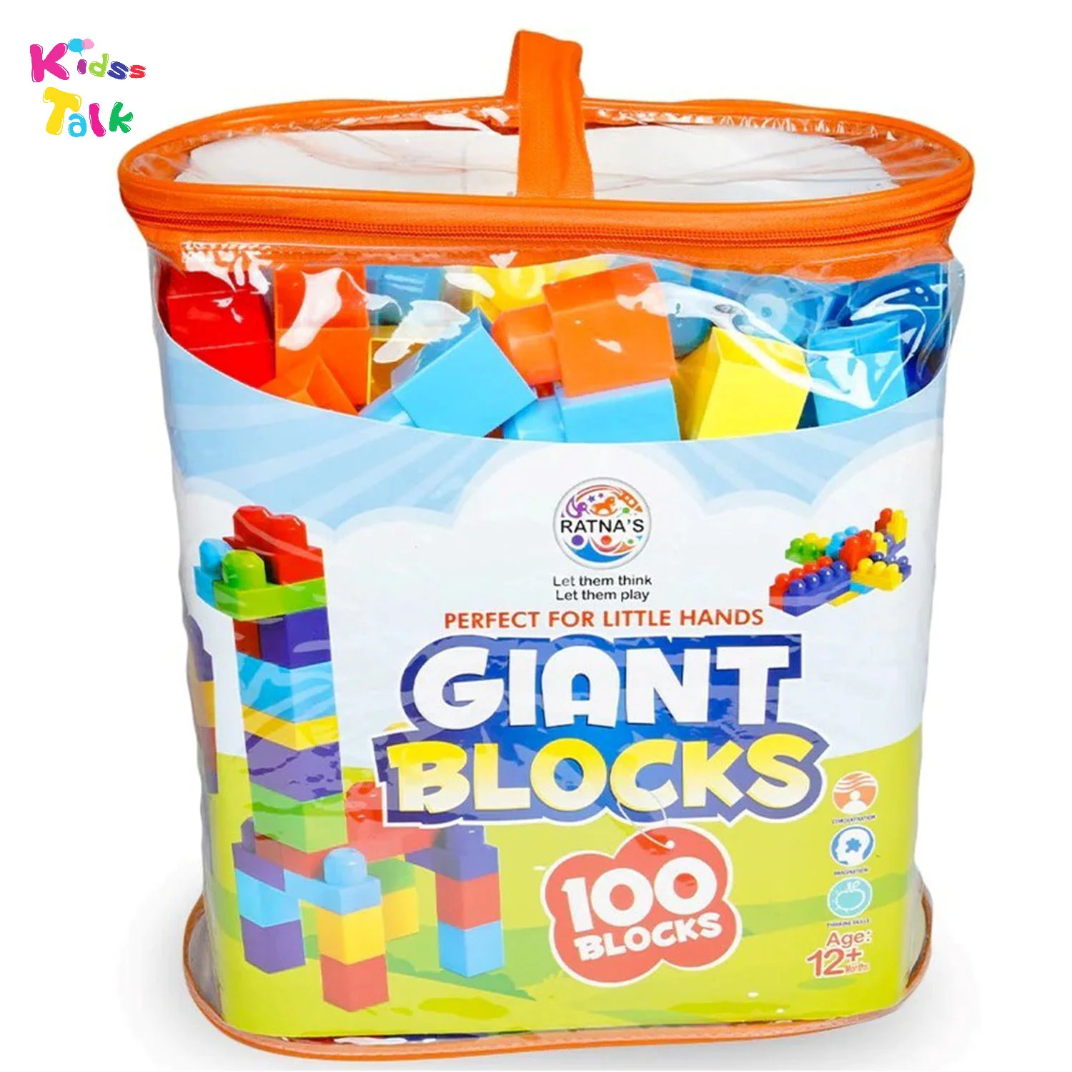 Ratnas Giant Blocks 100pcs