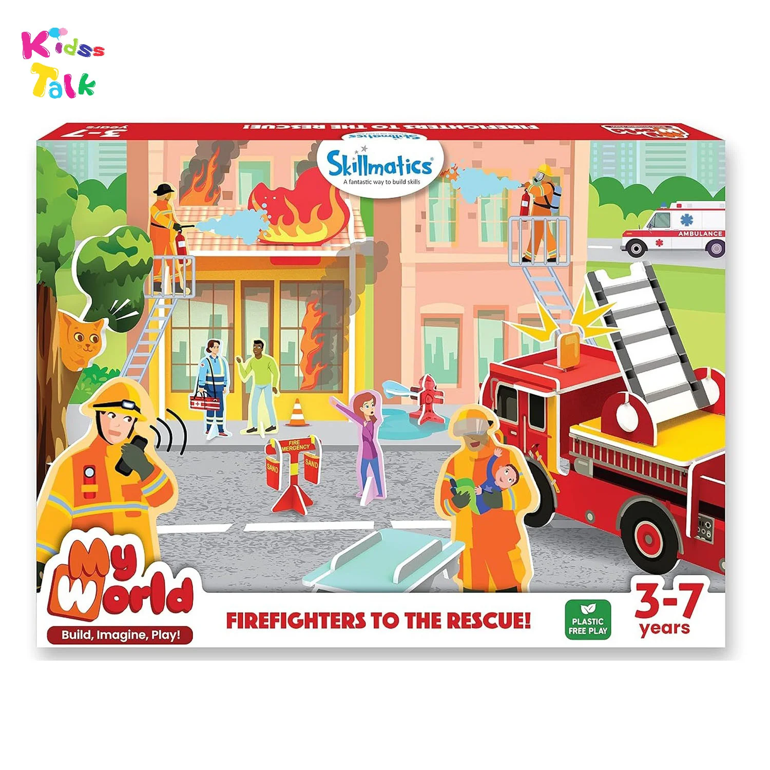 Skillmatics Firefighters To The Rescue