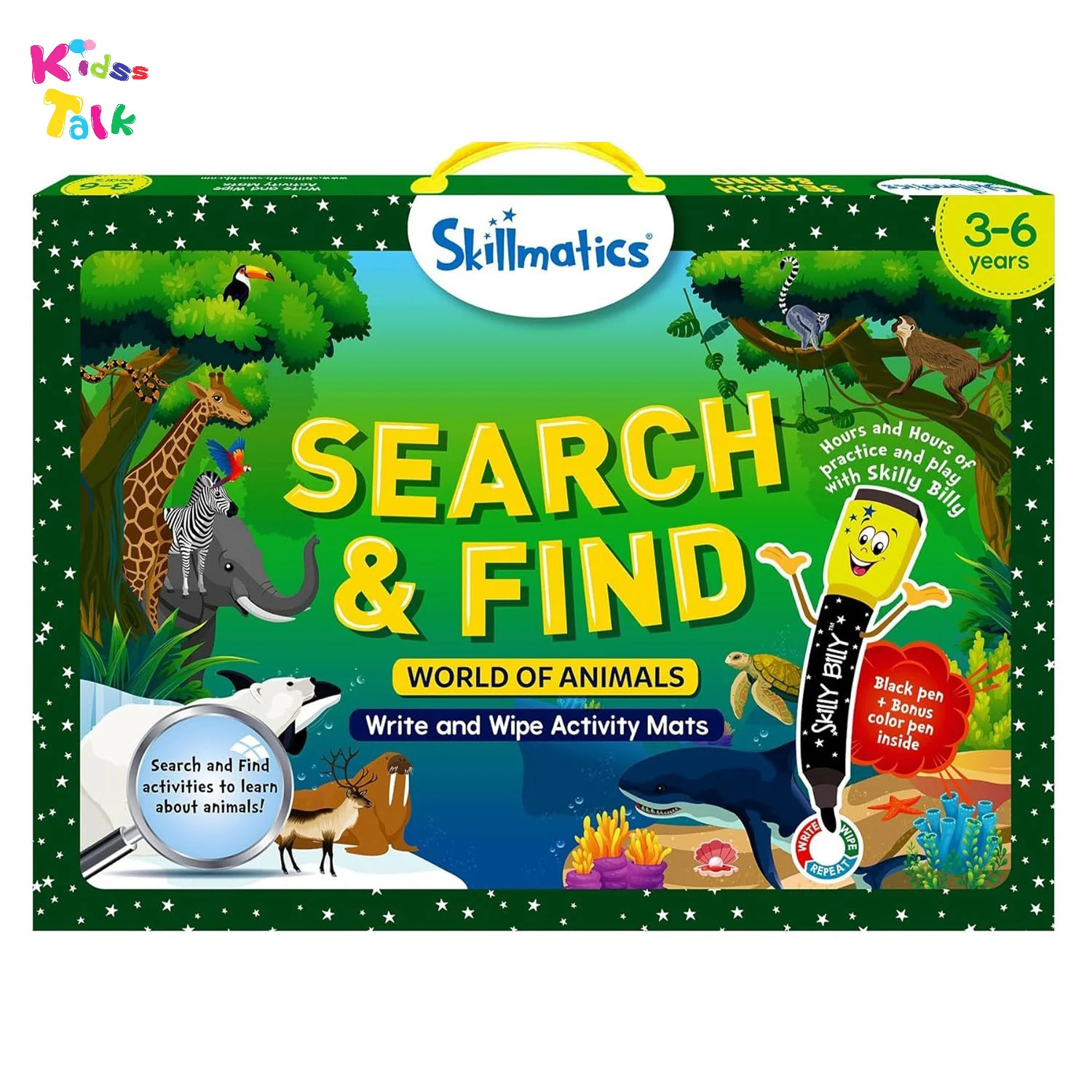 Skillmatics Search N Find World Of Animals
