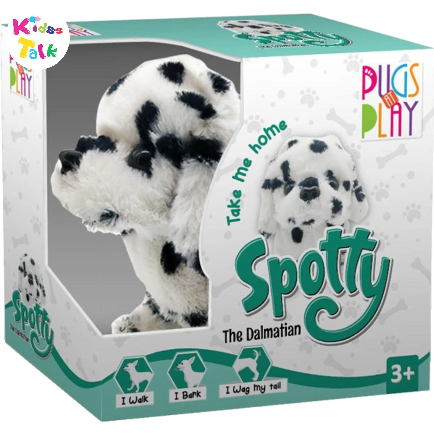 Pugs Play Spotty The Dalmatian