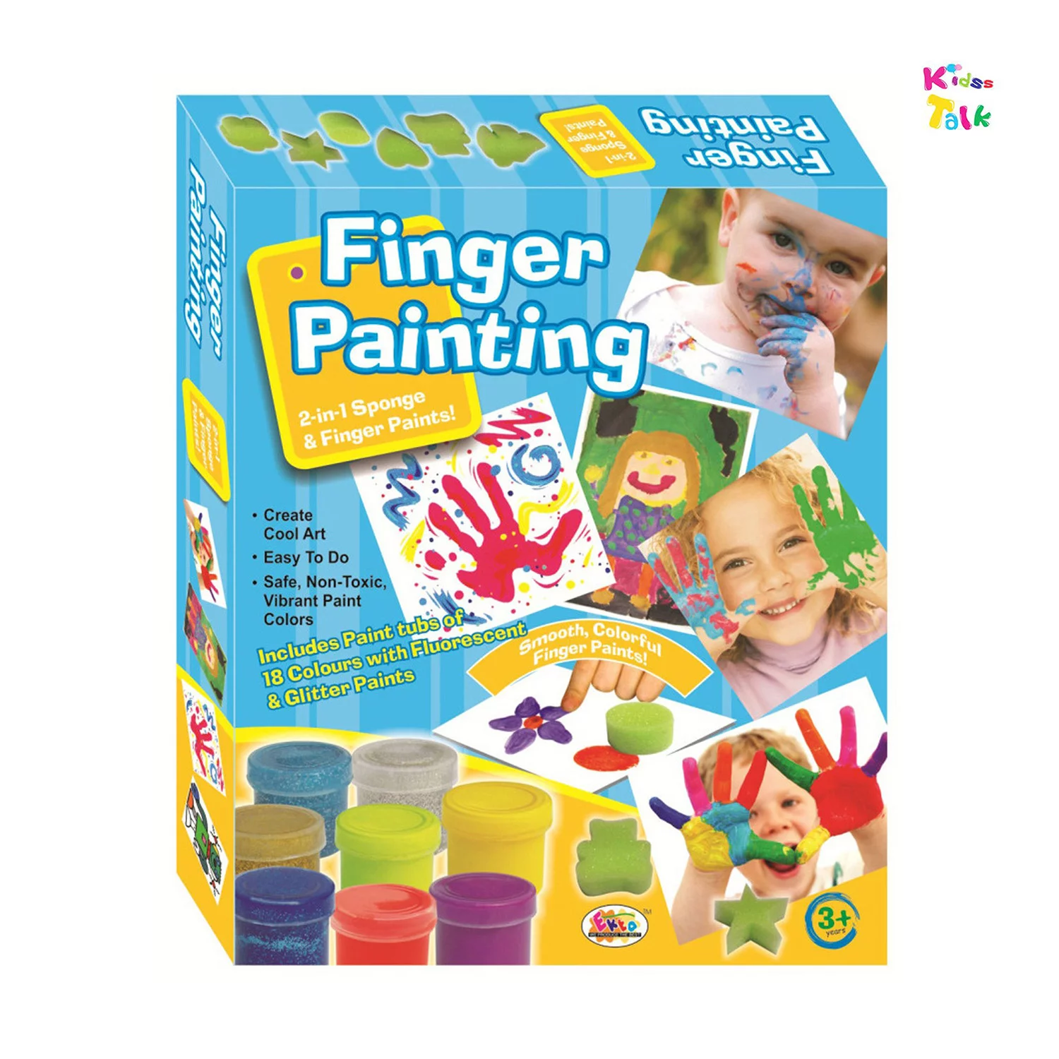 Ekta Finger Painting 18 Colours