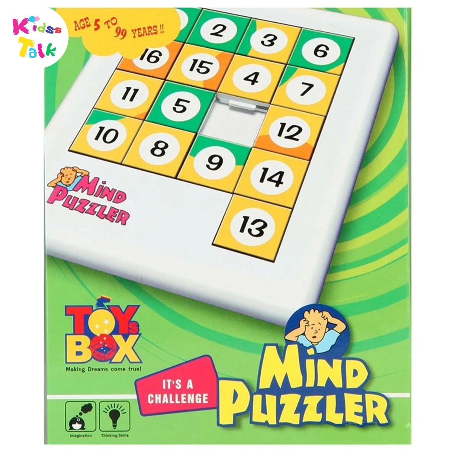 Toy Box Mind Puzzler Numbers