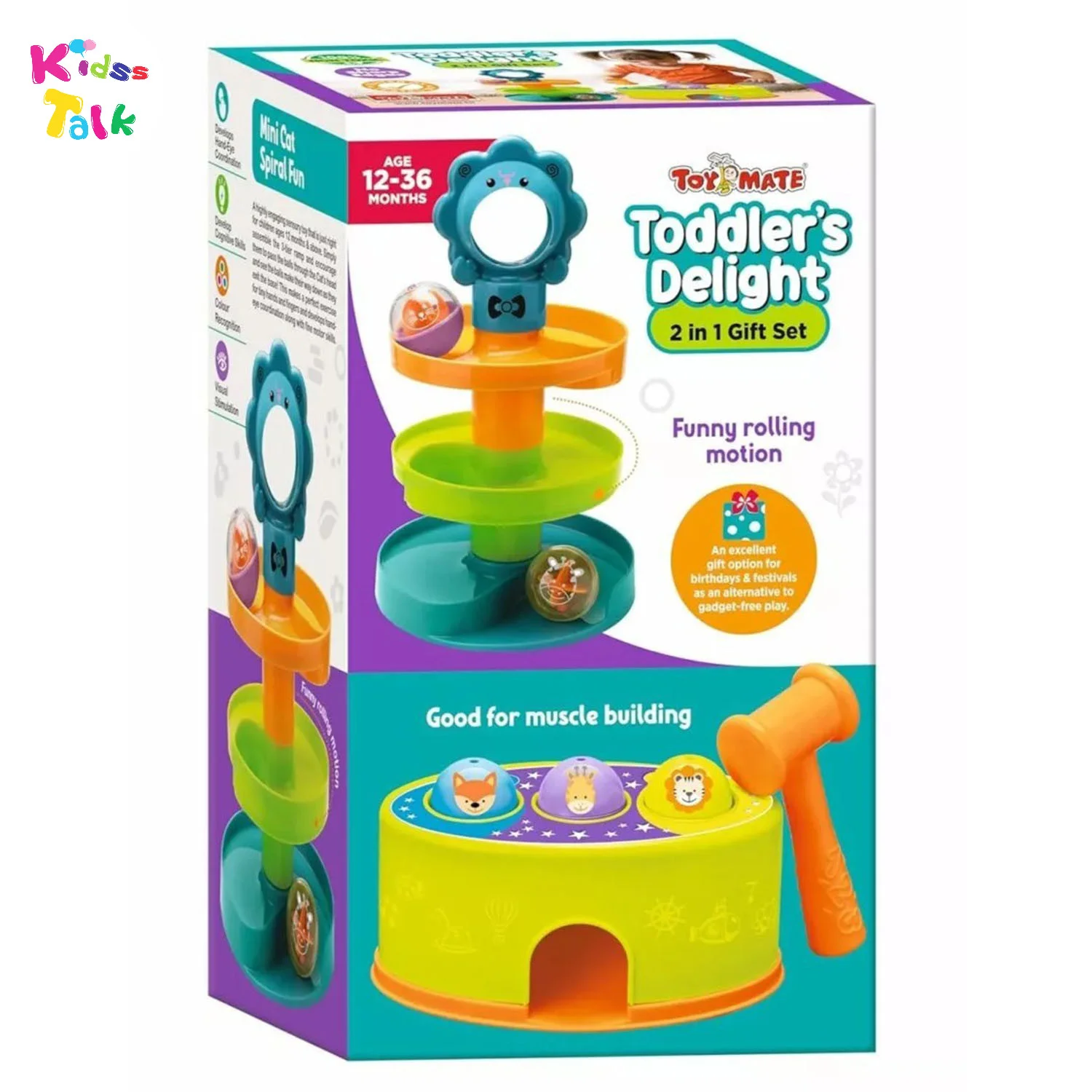 Toymate Toddlers Delight 2 In 1 Gift Set