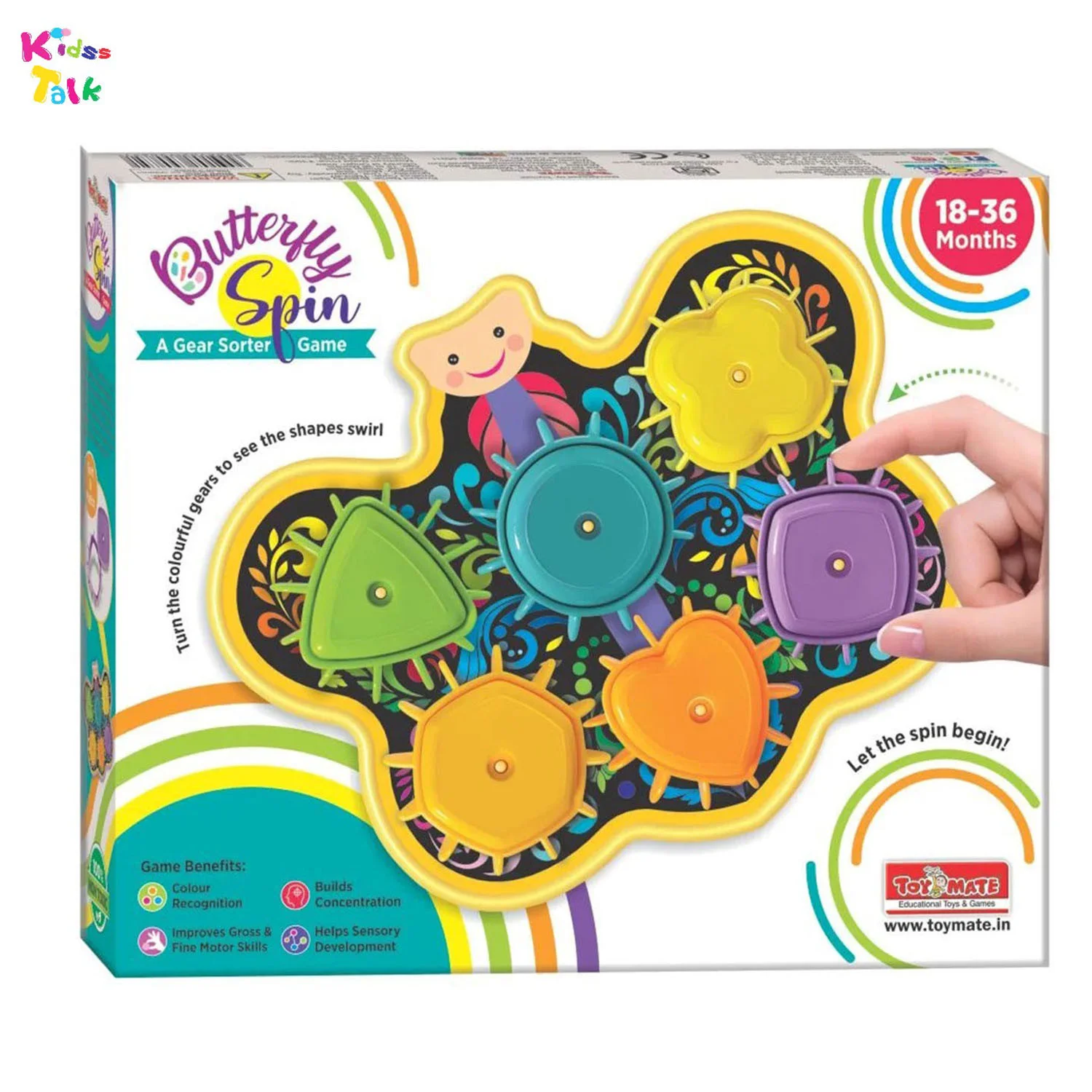 Toymate Butterfly Spin Sorter Game