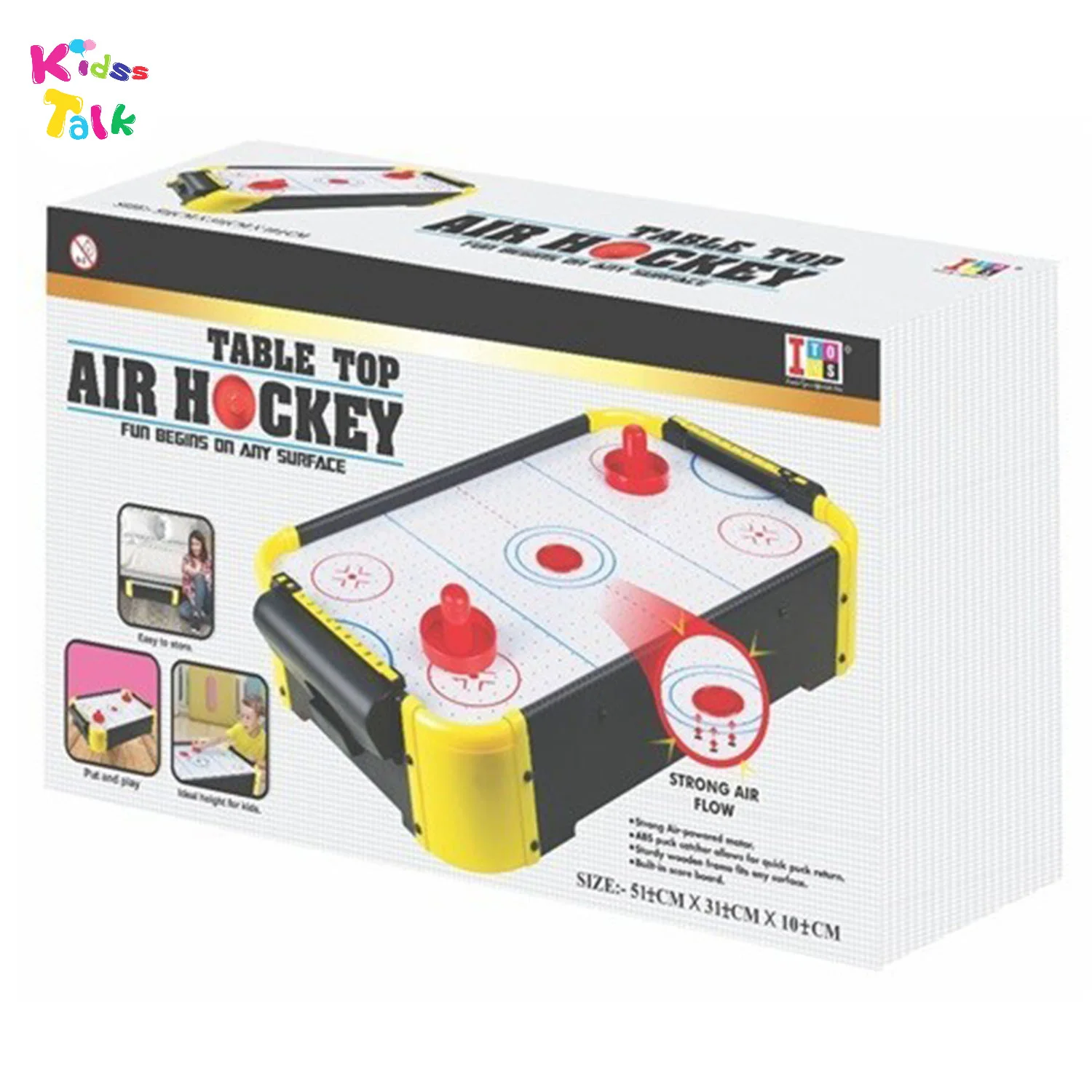Itoys Table Top Air Hockey Small Size