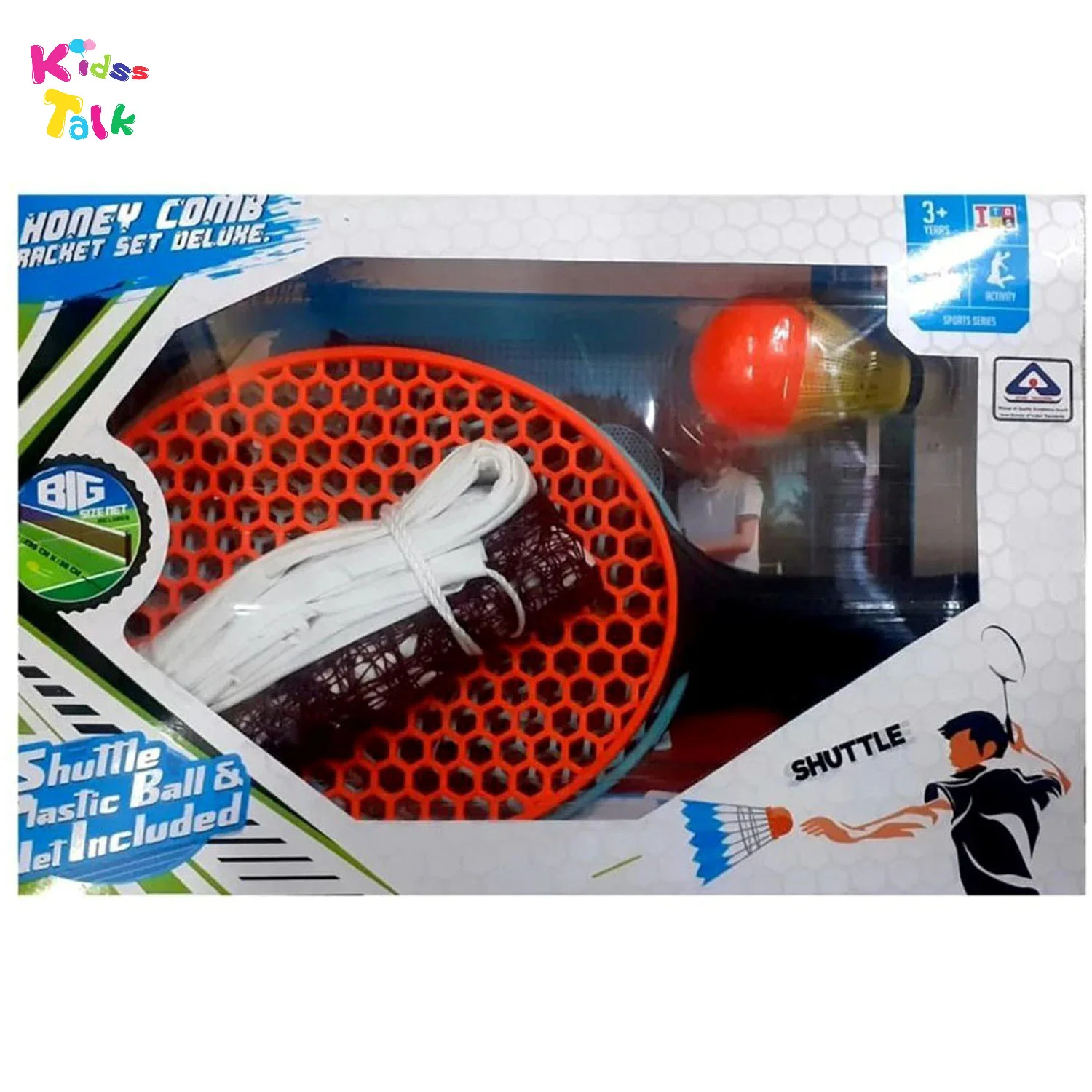 I Toys Honey Comb Racket Set Deluxe