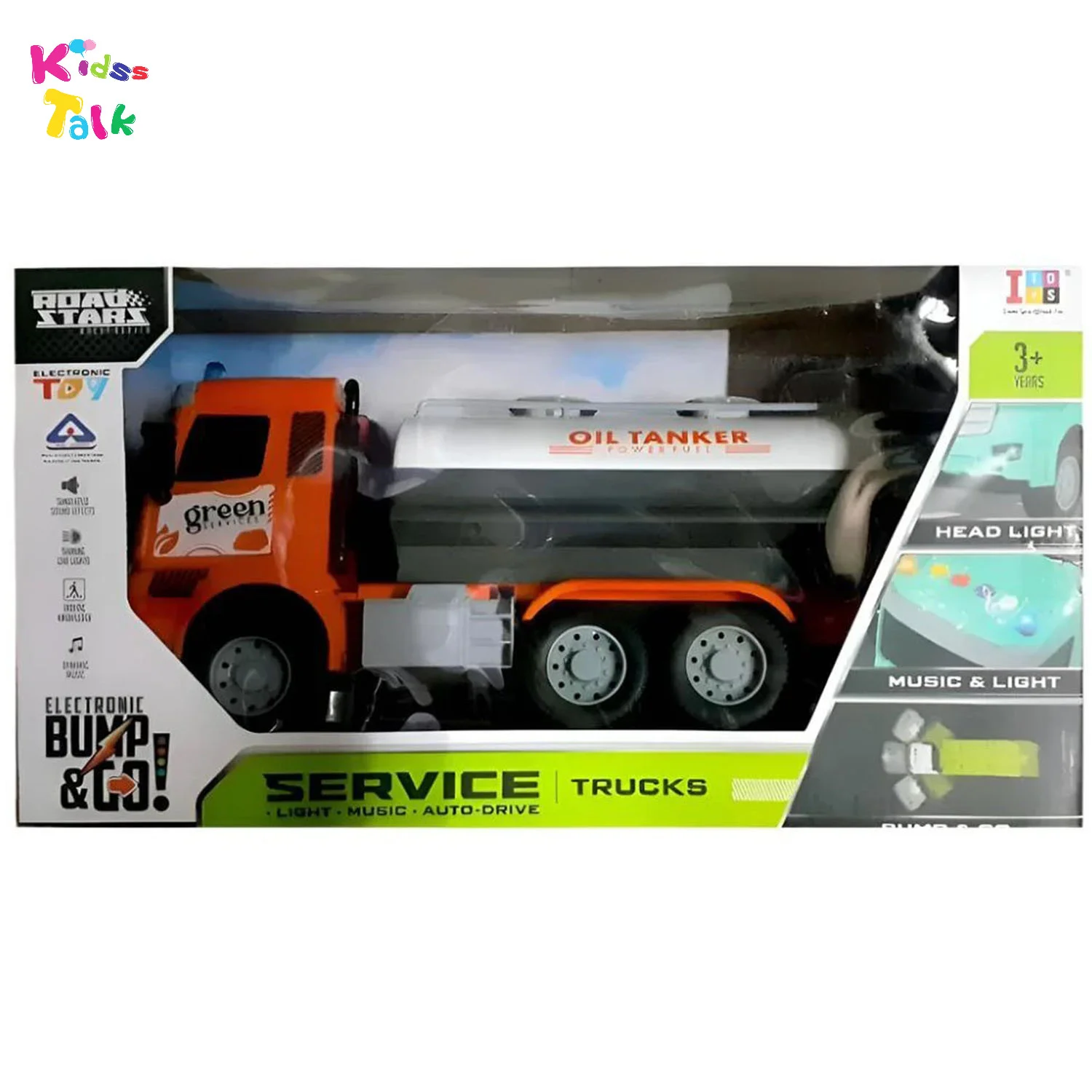 I Toys Bump N Go Oil Truck