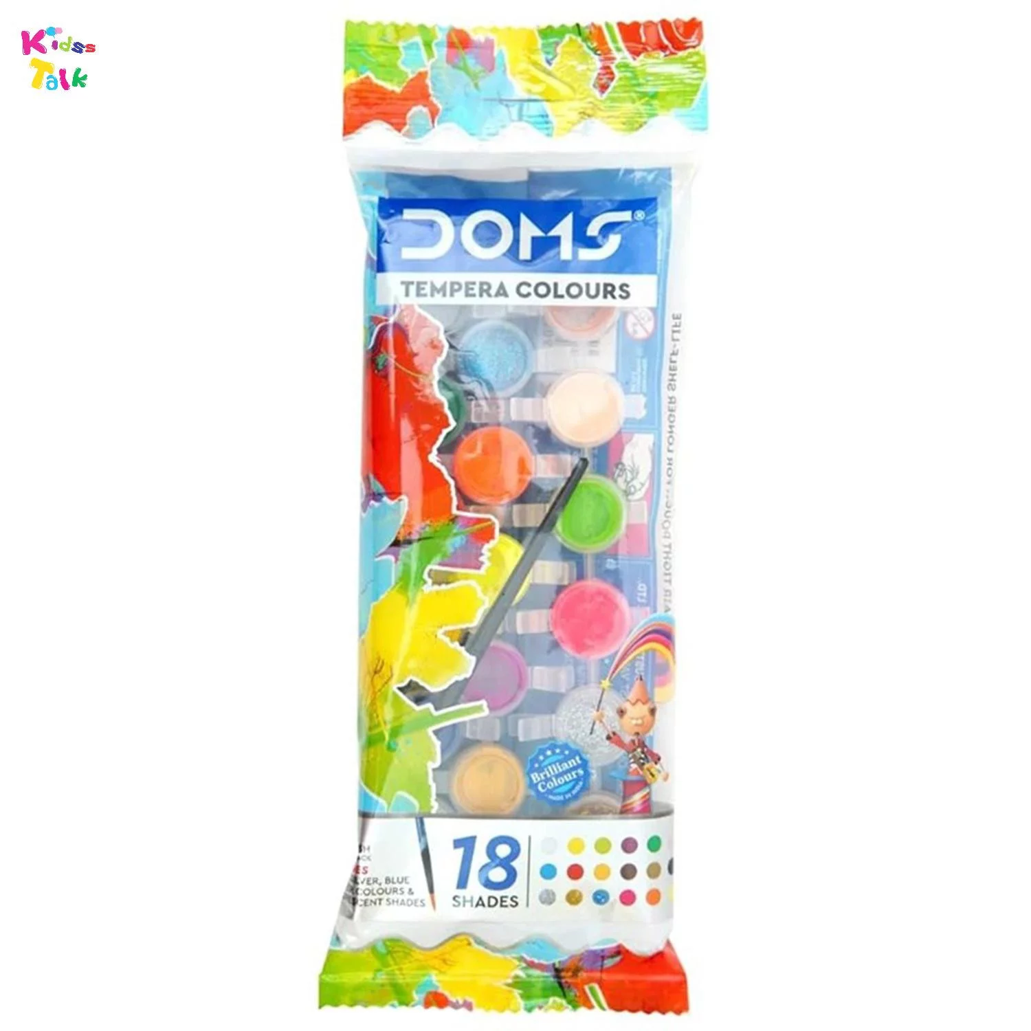 Doms Tempera Colour 18 Colours