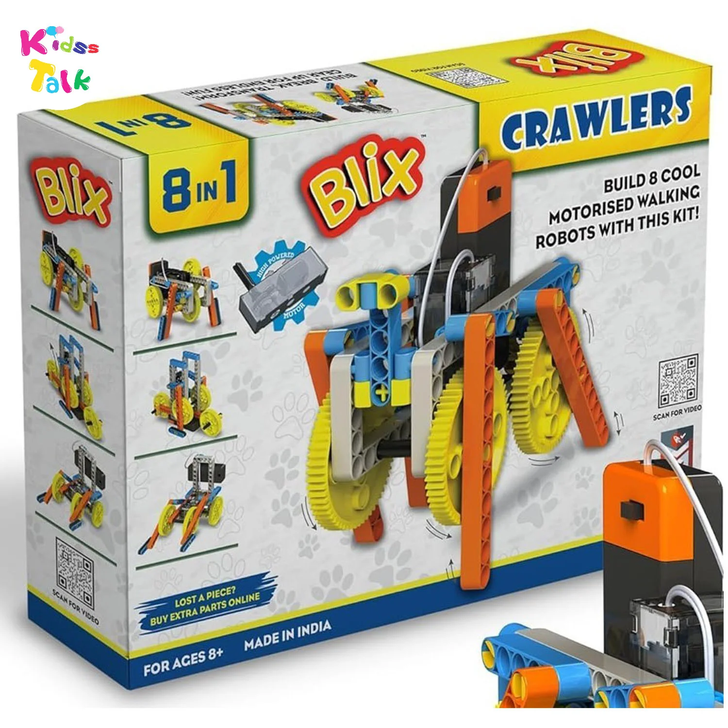 Zephyr Blix Crawlers 8 In 1