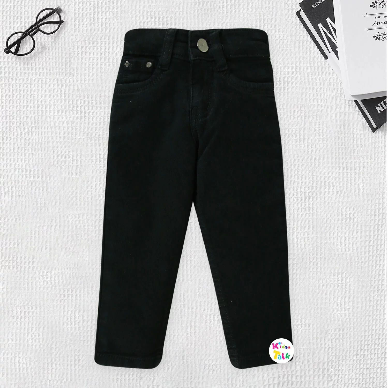 Denim Full Length With Strechable Jeans - Black