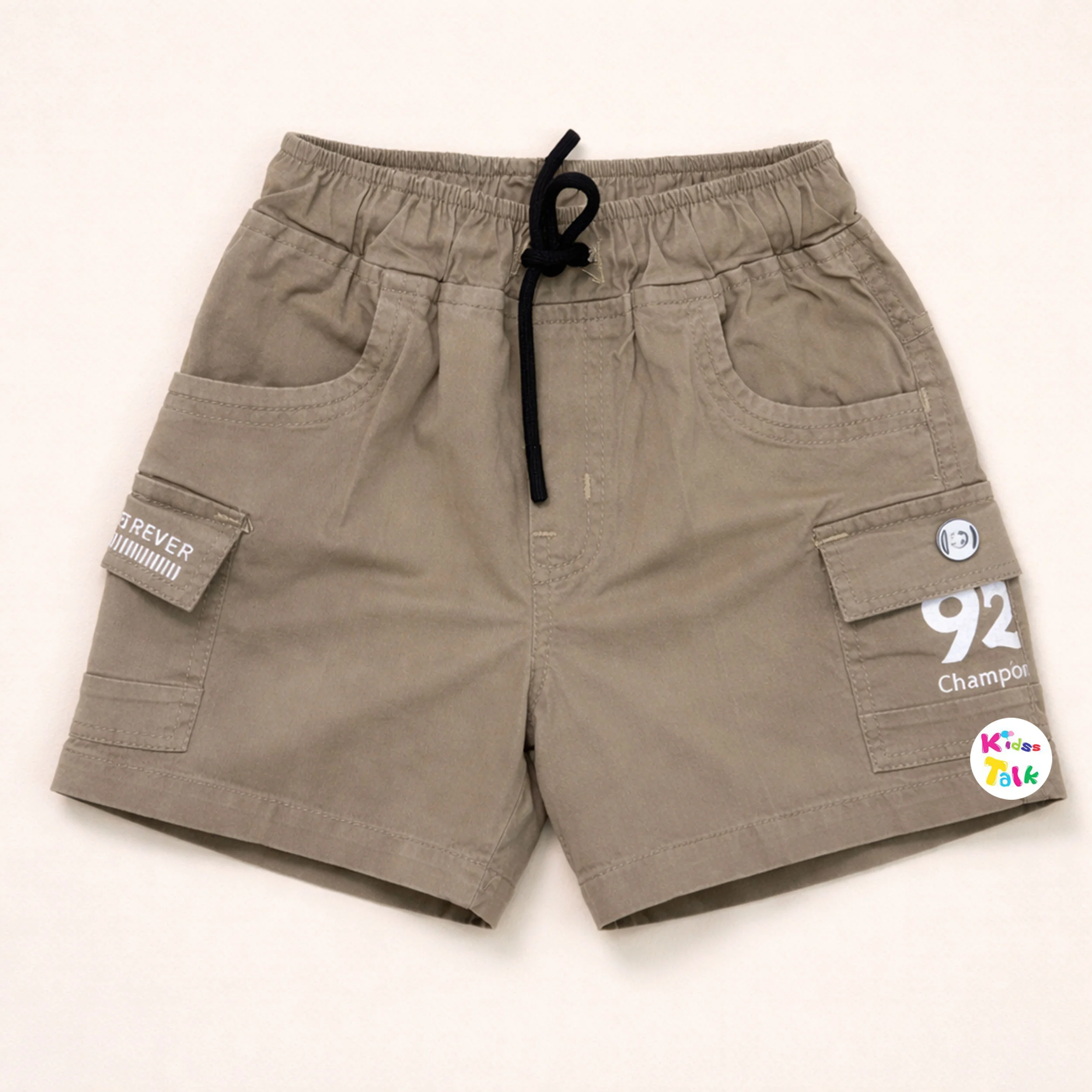 Cotton Regular Fit Half Pant - Olive Green