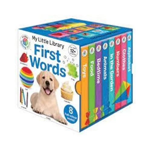 My Little Library Cube First Words 8 Set