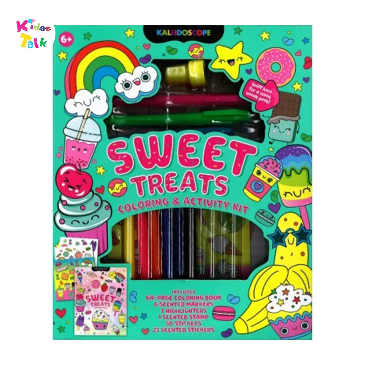Kaleidoscope Sweet Treats Coloring & Activity Kit