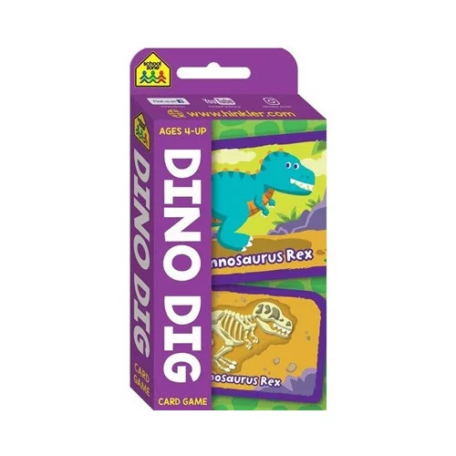 Dino Dig Card Game