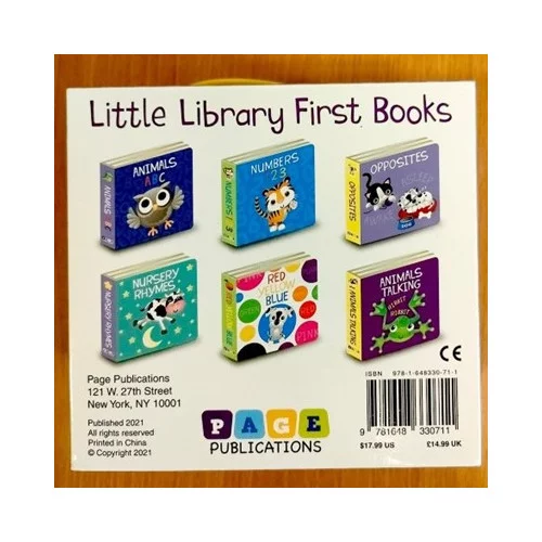 Little Library First Books (pack Of 6 Titles)