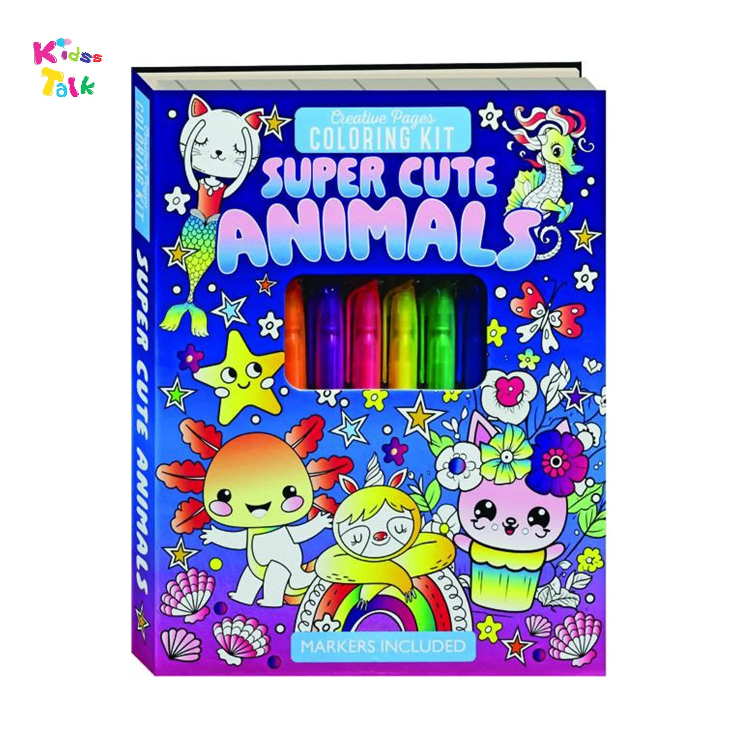 Super Cute Animals Creative Pages Coloring Kit