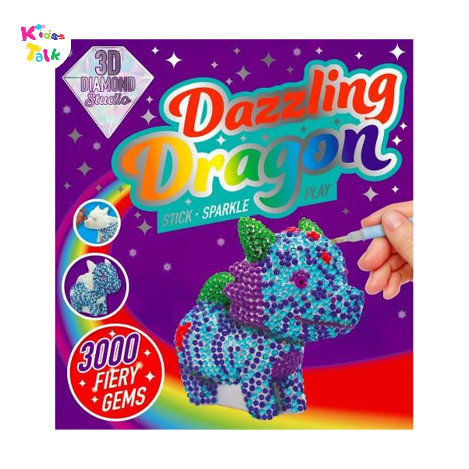 3d Diamond Studio Dazzling Dragon