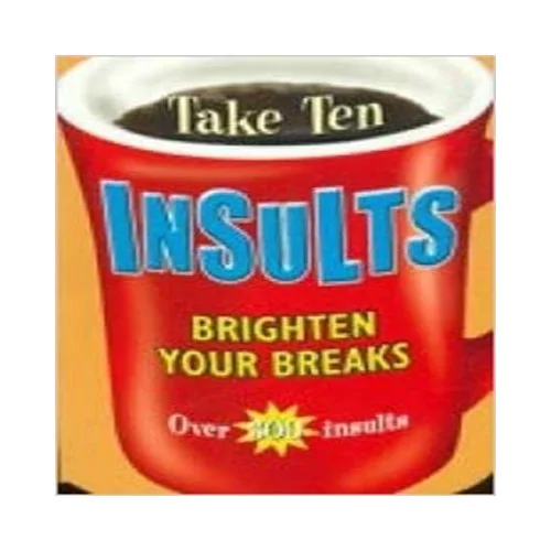 Take Ten Insults Pre School Books
