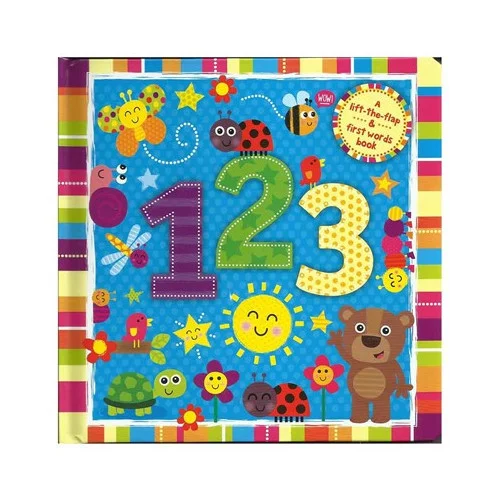 A Lift The Flap And First Words Book 1 2 3