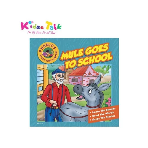 Story Time Library Phonics Mule Goes To School