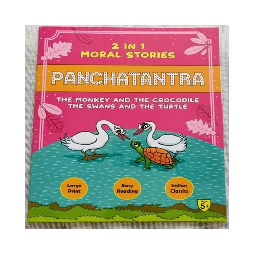 Panchatantra Monkey And Crocodileswans And Turtle 2in 1