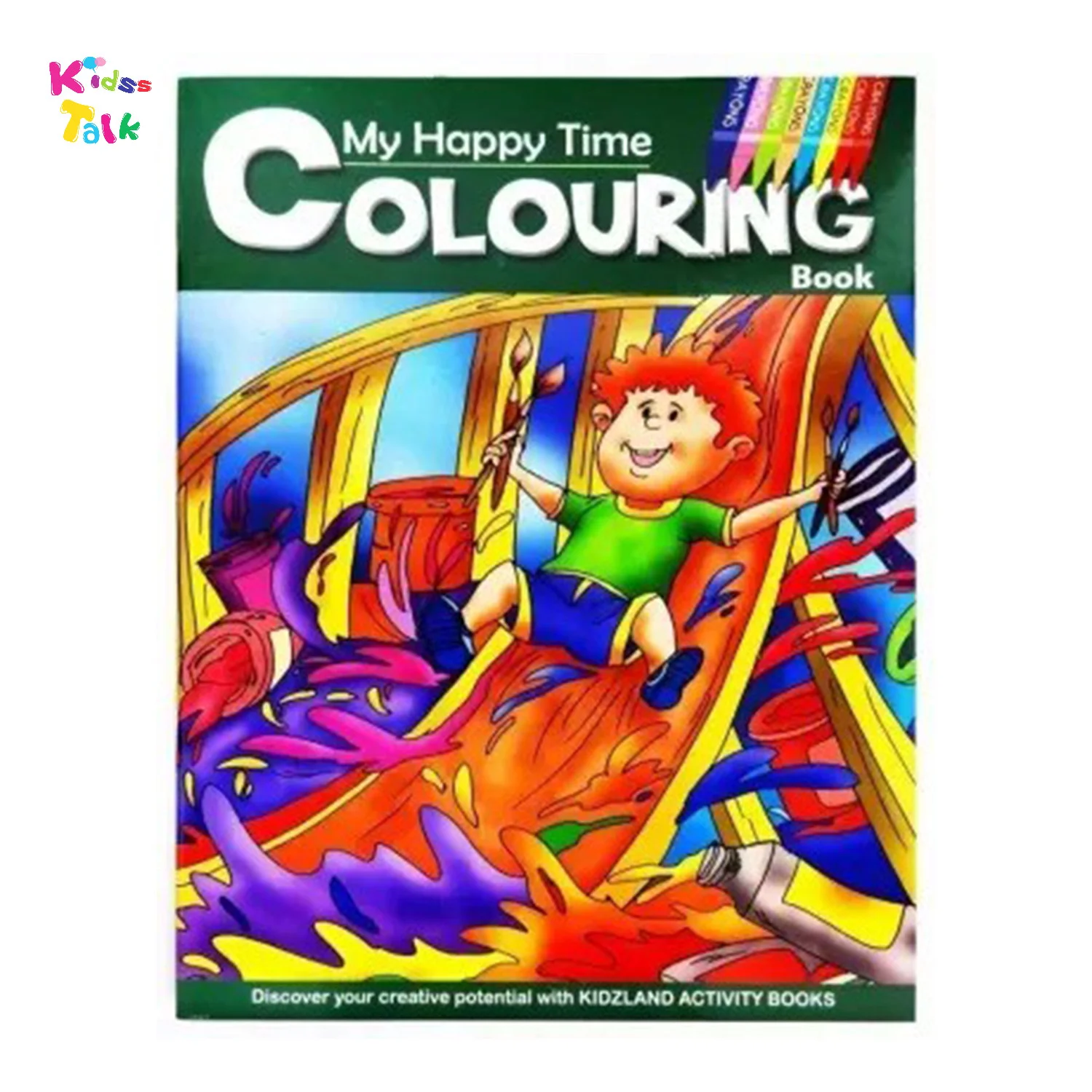 My Fun Time Colouring Book Yellow