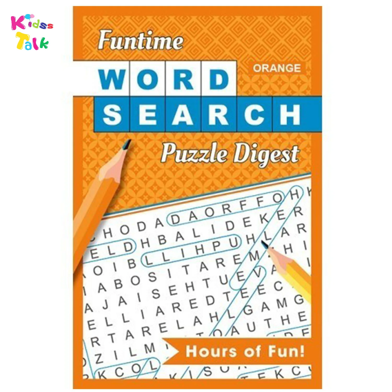 Funtime Word Search Puzzle Digest Orange